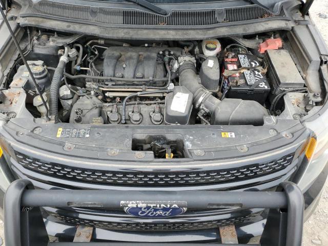 1FM5K8AR1EGA60133 - 2014 FORD EXPLORER POLICE INTERCEPTOR Noir photo 12
