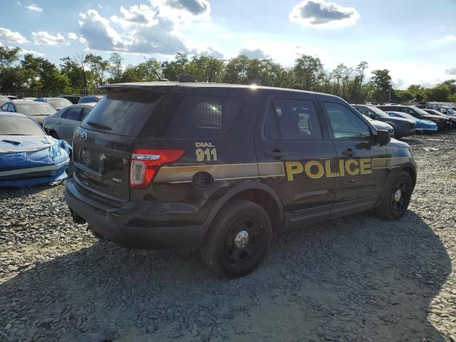 1FM5K8AR1EGA60133 - 2014 FORD EXPLORER POLICE INTERCEPTOR Noir photo 3