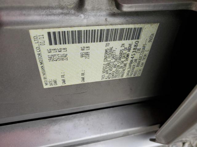1N4AL2AP8BN453880 - 2011 NISSAN ALTIMA BASE أسمر صورة 12