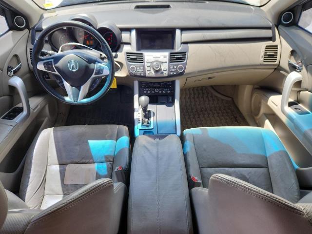 5J8TB18509A000411 - 2009 ACURA RDX TECHNOLOGY WHITE photo 8