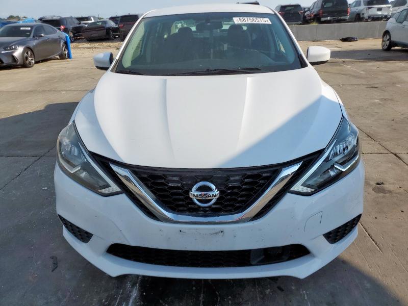 3N1AB7AP4KY426594 - 2019 NISSAN SENTRA S WHITE photo 5
