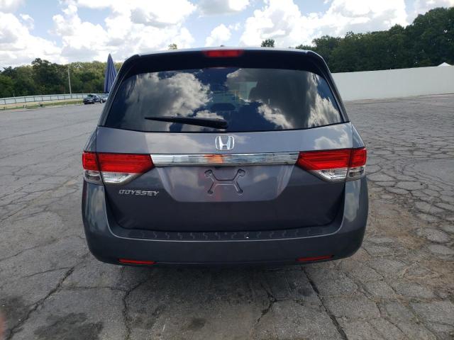 5FNRL5H6XEB093851 - 2014 HONDA ODYSSEY EXL GRAY photo 6