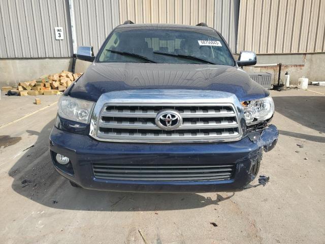 5TDBY68A38S008071 - 2008 TOYOTA SEQUOIA LIMITED BLUE photo 5