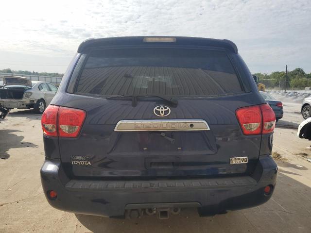 5TDBY68A38S008071 - 2008 TOYOTA SEQUOIA LIMITED BLUE photo 6