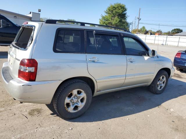 JTEGD21A340105395 - 2004 TOYOTA HIGHLANDER SILVER photo 3