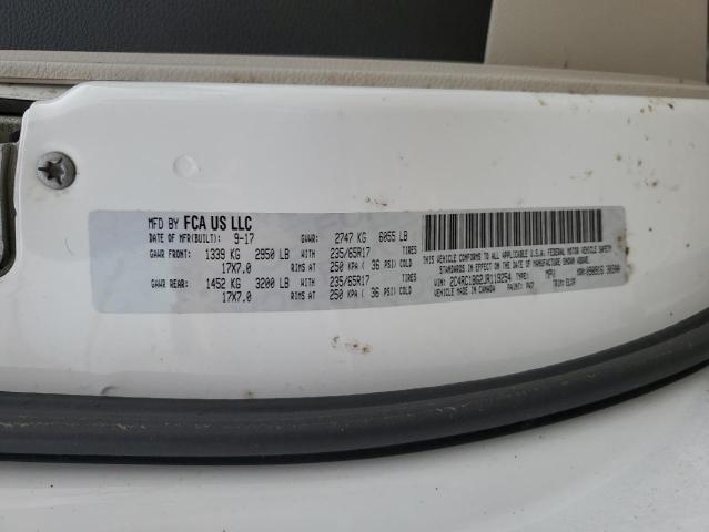 2C4RC1BG2JR119254 - 2018 CHRYSLER PACIFICA TOURING L 白色 照片 13