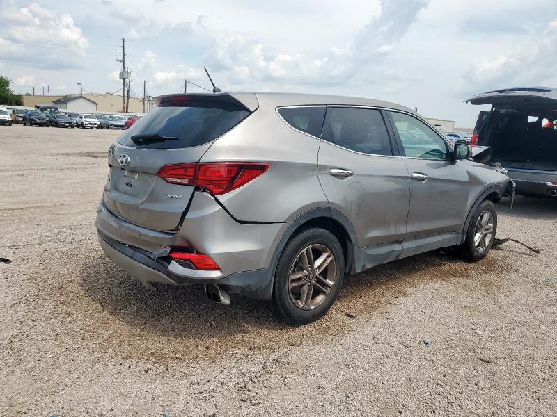 5XYZT3LB6JG531194 - 2018 HYUNDAI SANTA FE S GRAY photo 3