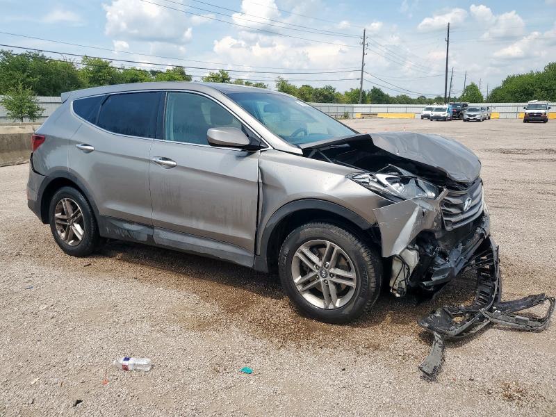 5XYZT3LB6JG531194 - 2018 HYUNDAI SANTA FE S GRAY photo 4