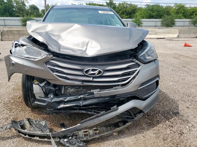 5XYZT3LB6JG531194 - 2018 HYUNDAI SANTA FE S GRAY photo 5