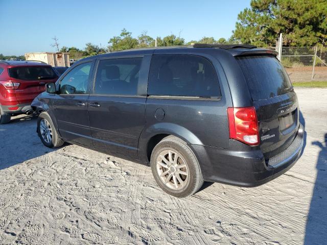 2C4RDGCG6DR718791 - 2013 DODGE GRAND CARAVAN SXT GRAY photo 2