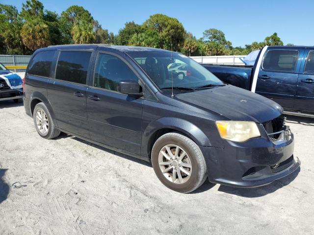2C4RDGCG6DR718791 - 2013 DODGE GRAND CARAVAN SXT GRAY photo 4