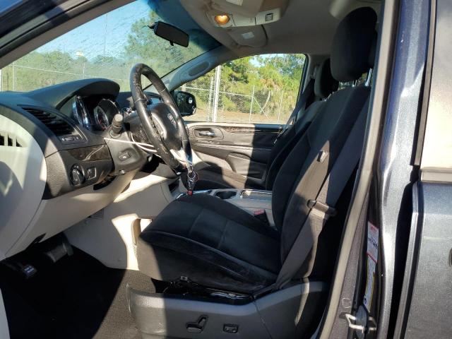 2C4RDGCG6DR718791 - 2013 DODGE GRAND CARAVAN SXT GRAY photo 7