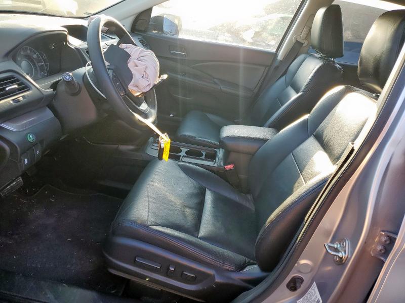 2HKRM3H56FH520003 - 2015 HONDA CR-V EX SILVER photo 7