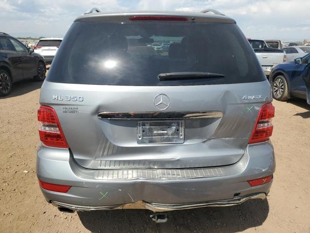 4JGBB8GB3AA556772 - 2010 MERCEDES-BENZ ML 350 4MATIC GRAY photo 6