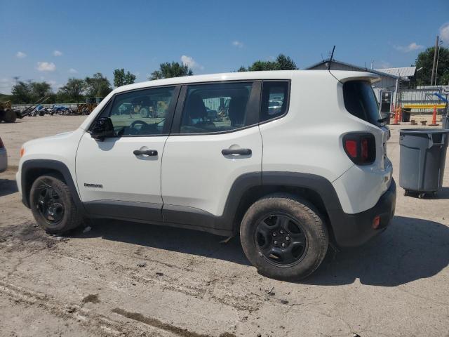 ZACNJCAB2MPM25611 - 2021 JEEP RENEGADE SPORT WHITE photo 2