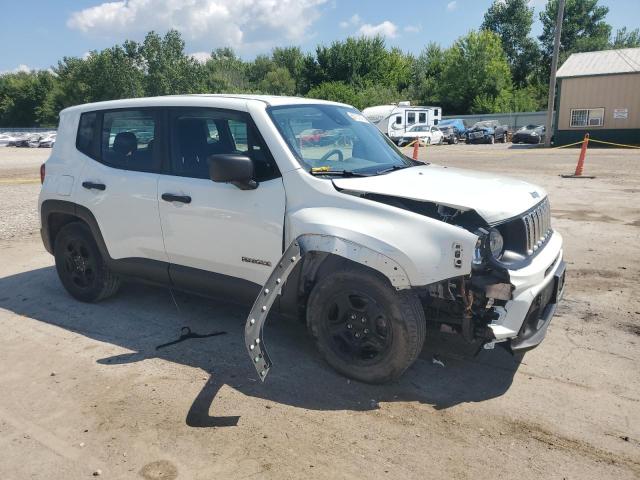 ZACNJCAB2MPM25611 - 2021 JEEP RENEGADE SPORT WHITE photo 4