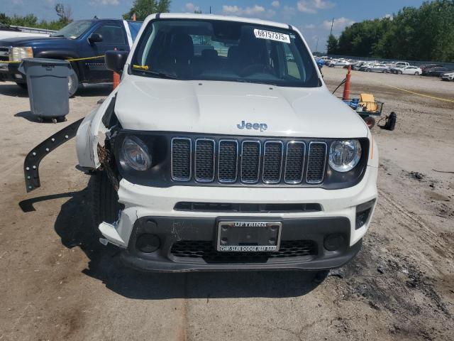 ZACNJCAB2MPM25611 - 2021 JEEP RENEGADE SPORT WHITE photo 5