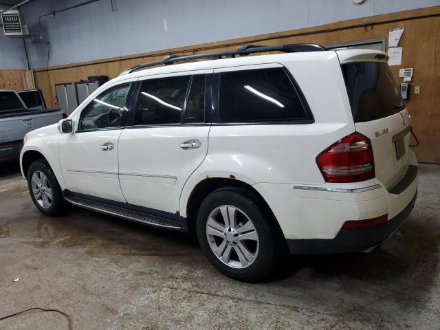 4JGBF71E57A286471 - 2007 MERCEDES-BENZ GL 450 4MATIC WHITE photo 2