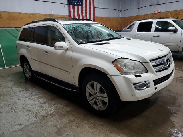 4JGBF71E57A286471 - 2007 MERCEDES-BENZ GL 450 4MATIC WHITE photo 4