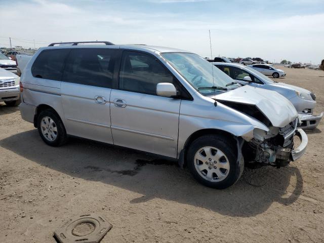 5FNRL18062B053900 - 2002 HONDA ODYSSEY EXL SILVER photo 4