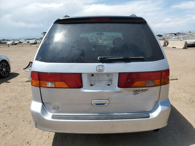 5FNRL18062B053900 - 2002 HONDA ODYSSEY EXL SILVER photo 6