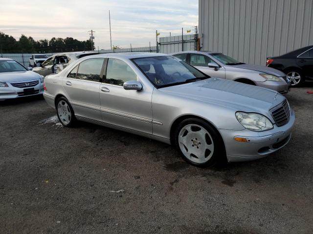 WDBNG76J93A332638 - 2003 MERCEDES-BENZ S 600 SILVER photo 4