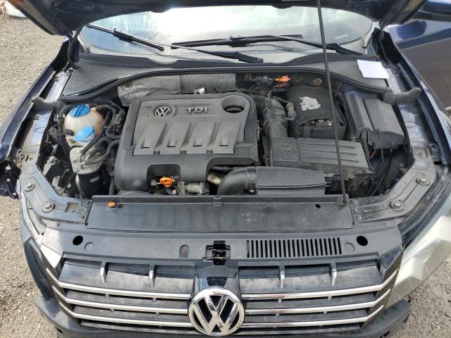 1VWCN7A32DC060640 - 2013 VOLKSWAGEN PASSAT SEL BLUE photo 11