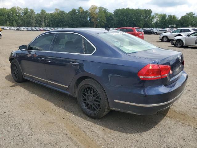 1VWCN7A32DC060640 - 2013 VOLKSWAGEN PASSAT SEL BLUE photo 2
