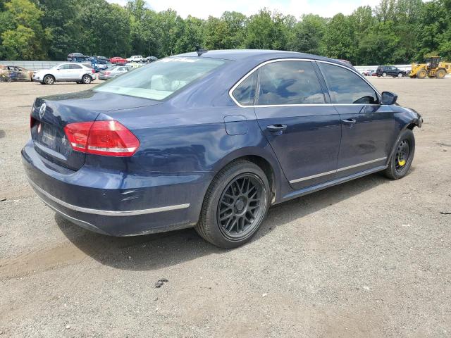 1VWCN7A32DC060640 - 2013 VOLKSWAGEN PASSAT SEL BLUE photo 3
