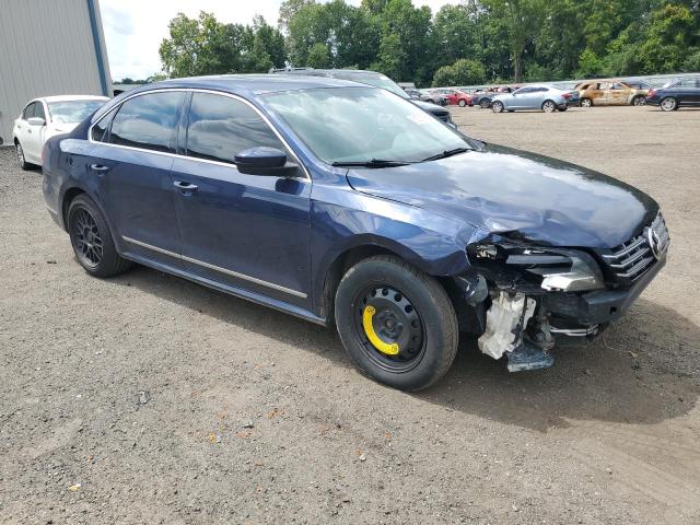 1VWCN7A32DC060640 - 2013 VOLKSWAGEN PASSAT SEL BLUE photo 4