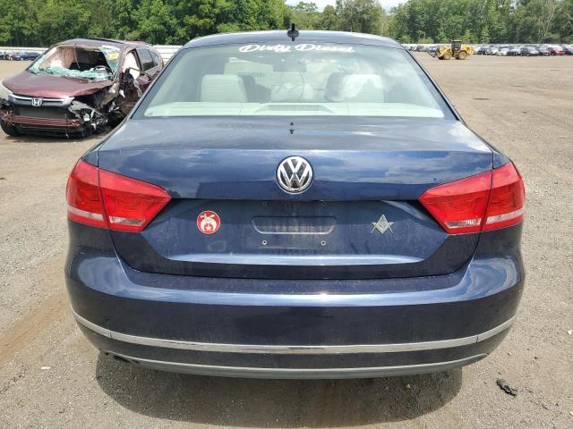 1VWCN7A32DC060640 - 2013 VOLKSWAGEN PASSAT SEL BLUE photo 6