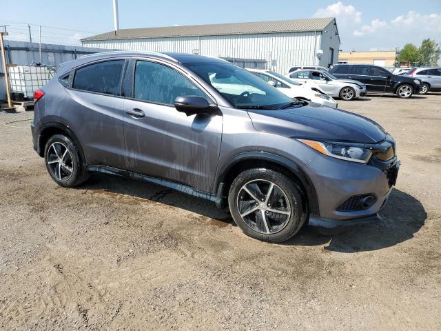 3CZRU6H29LM103045 - 2020 HONDA HR-V SPORT GRAY photo 4