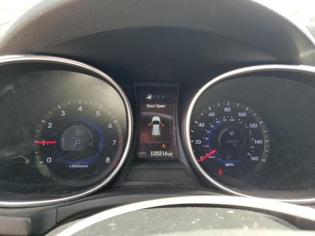 5XYZU3LA3GG372745 - 2016 HYUNDAI SANTA FE S BLACK photo 9