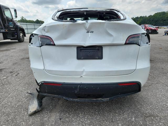 7SAYGDED7RF111664 - 2024 TESLA MODEL Y Ақ фото 6