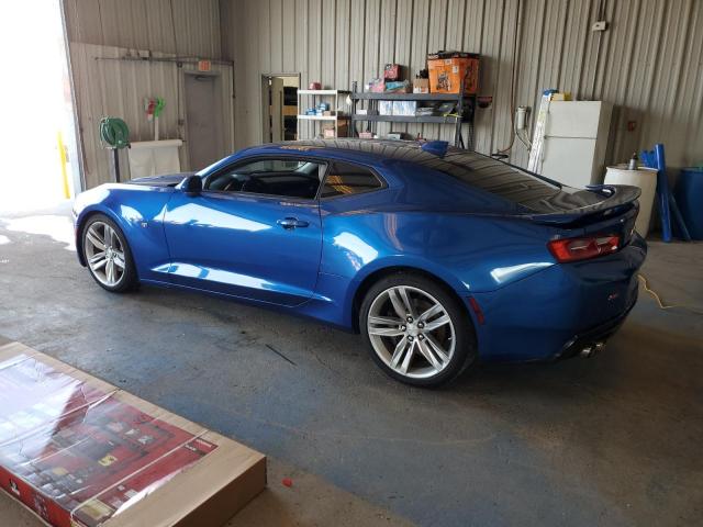 1G1FH1R78J0103184 - 2018 CHEVROLET CAMARO SS BLUE photo 2