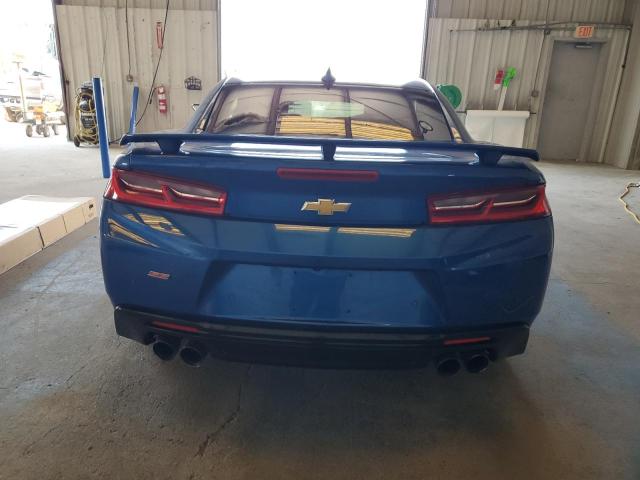 1G1FH1R78J0103184 - 2018 CHEVROLET CAMARO SS BLUE photo 6