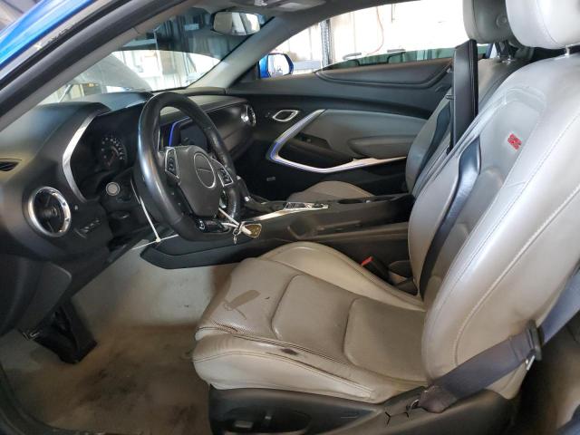 1G1FH1R78J0103184 - 2018 CHEVROLET CAMARO SS BLUE photo 7