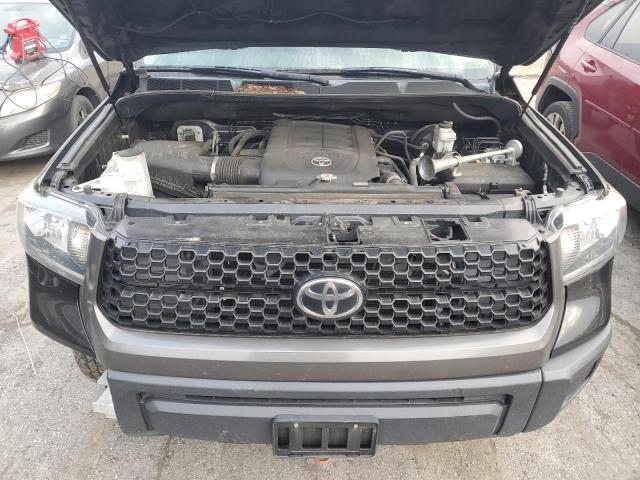 5TFCY5F13KX024399 - 2019 TOYOTA TUNDRA DOUBLE CAB SR/SR5 BLACK photo 11