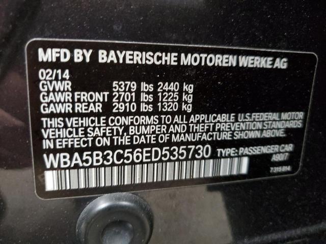 WBA5B3C56ED535730 - 2014 BMW 535 XI Grafit foto 12