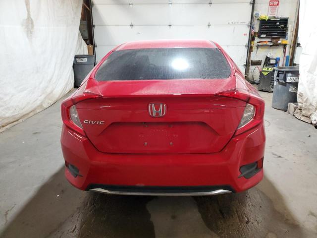 2HGFC2F69MH509502 - 2021 HONDA CIVIC LX RED photo 6