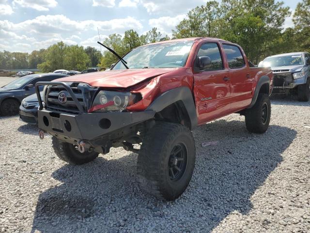 3TMJU4GN6AM098726 - 2010 TOYOTA TACOMA DOUBLE CAB PRERUNNER BURGUNDY photo 1