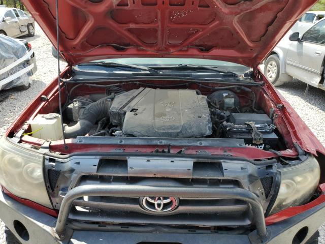 3TMJU4GN6AM098726 - 2010 TOYOTA TACOMA DOUBLE CAB PRERUNNER BURGUNDY photo 11