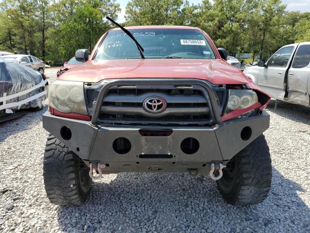 3TMJU4GN6AM098726 - 2010 TOYOTA TACOMA DOUBLE CAB PRERUNNER BURGUNDY photo 5