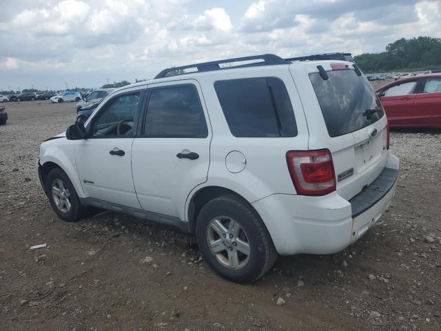 1FMCU49399KB40888 - 2009 FORD ESCAPE HYBRID Սպիտակ լուսանկար 2