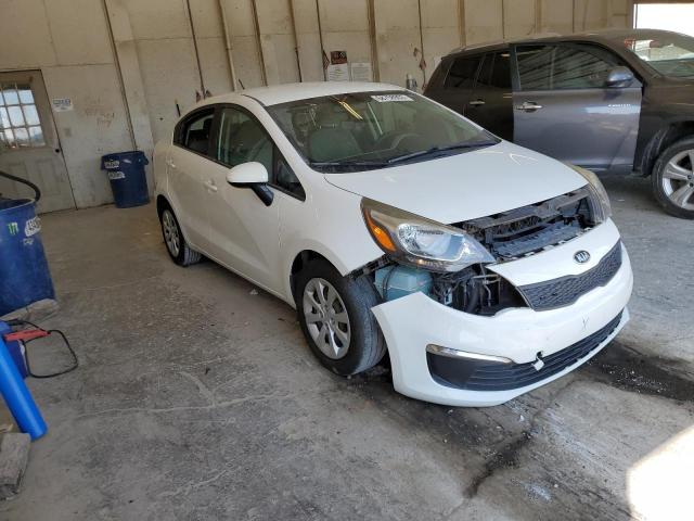 KNADM4A31G6620382 - 2016 KIA RIO LX WHITE photo 4