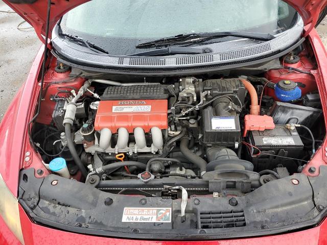 JHMZF1D47DS003737 - 2013 HONDA CR-Z RED photo 11