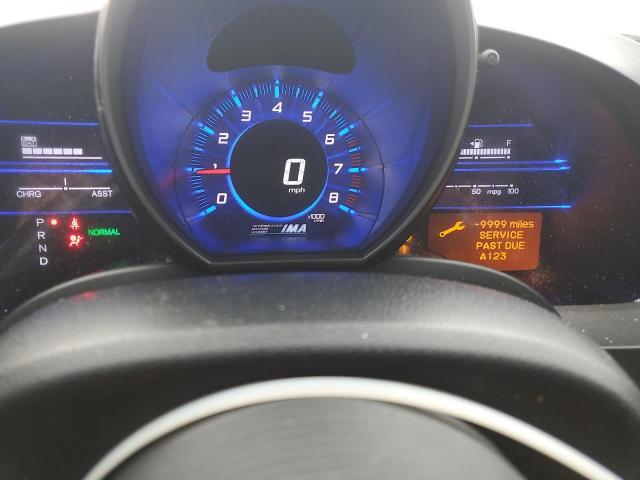 JHMZF1D47DS003737 - 2013 HONDA CR-Z RED photo 9