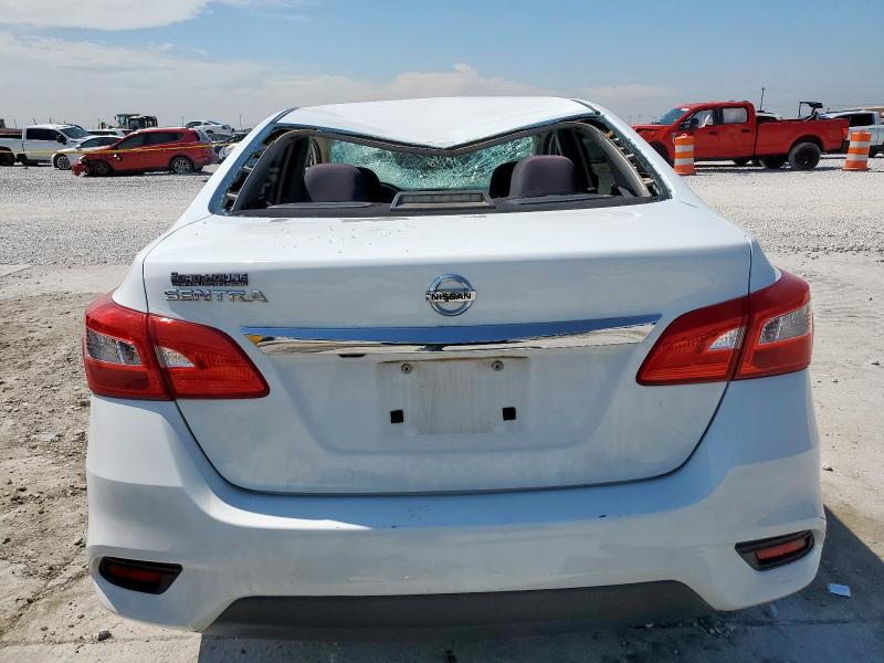 3N1AB7AP5JY256518 - 2018 NISSAN SENTRA S 白色 照片 6