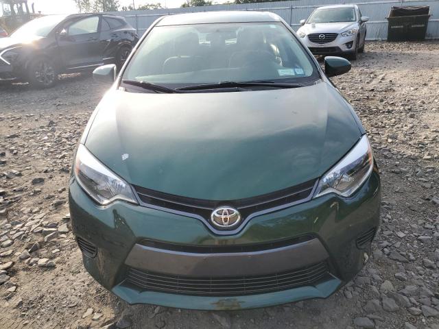 2T1BURHE0FC422429 - 2015 TOYOTA COROLLA L GREEN photo 5