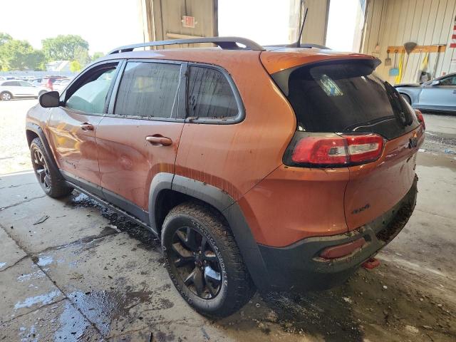 1C4PJMBS5GW335473 - 2016 JEEP CHEROKEE TRAILHAWK ORANGE photo 2